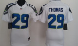 women NIKE Thomas white jersey, Seattle Seahawks #29 Game jersey