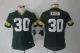 Kuhn Limited green jersey, Green Bay Packers #30 Nike Women jersey