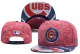 MLB Chicago Cubs Red Snapback Hats--YD
