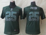 Youth 2014 New Nike New York Jets 25 Pryor Drift Fashion Green Elite Jerseys