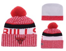 NBA Chicago Bulls All Red Beanie--YD