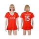 2017 Soccer Liverpool #15 Sturridge Home Women Jersey
