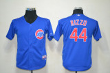 MLB Chicago Cubs #44 Rizzo Kids Jersey - Blue