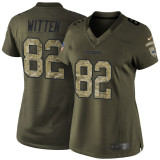 NFL Dallas Cowboys #82 Witten Salute to Service Women Jersey