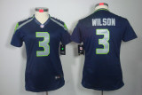 Wilson Jersey blue Women limited #3 Nike NFL Seattle Seahawks Jersey