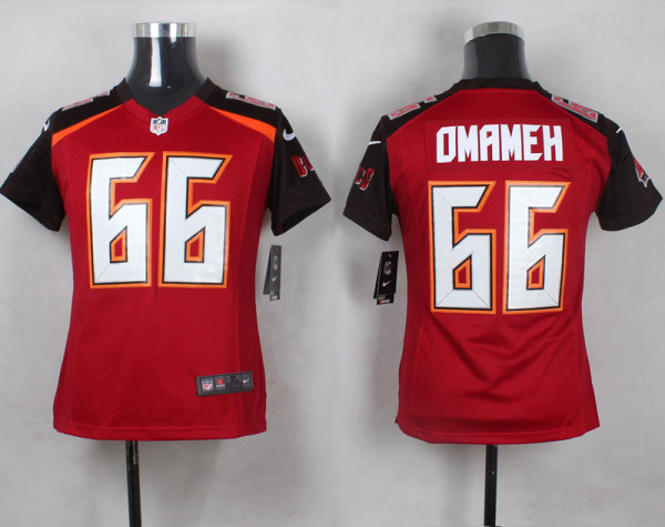 Youth Nike Tampa Bay Buccaneers #66 Dmameh Red Limited Jersey