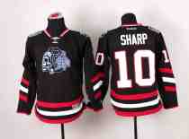 NHL Chicago Blackhawks #10 Sharp Youth Black Jersey