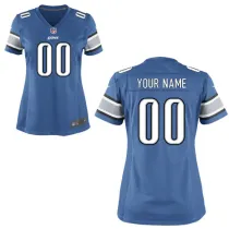 Lions Nike Women Custom Game Team Color Jersey