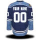 Blue Panthers #00 Your Name Third Edge Custom NHL Jersey
