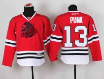 NHL Chicago Blackhawks #12 Punk Red Youth Jersey