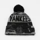 MLB New York Yankees Black Beanies--LnX