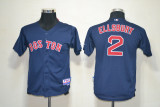 MLB Boston Red Sox #2 Kids Jersey - Blue