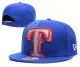 MLB Texas Rangers Blue Color Snapback Hats--GS