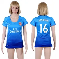 2017 Womens Soccer Arsenal #16 Holding Away Jersey