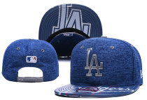MLB Los Angeles Dodgers Blue Snapback Hats--YD