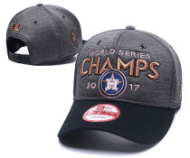 MLB Houston Astros Grey Snapback Hats---GS