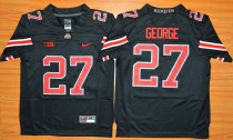 2015 Youth Ohio State Buckeyes Eddie George 27 NCAA Football Jersey - Blackout