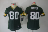 Driver Limited Women green Packers Jersey