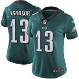 Womens Nike Philadelphia Eagles #13 Agholor Green Jersey