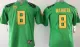 NCAA Oregon Ducks #8 Mariota Youth Green Jersey