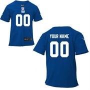 Nike New York Giants Toddlers Customized Game Team Color Jersey