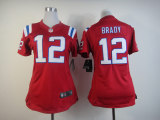 Jersey Nike NFL New England Patriots #12 Tom Brady Women Jersey