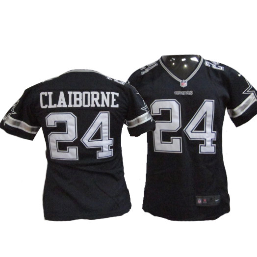 Claiborne Jersey: Nike Women Nike NFL #24 dallas cowboys Jersey In blue