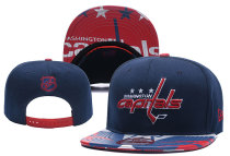 NHL Washington Capitals Blue Snapback Hats--YD