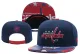 NHL Washington Capitals Blue Snapback Hats--YD