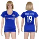 2017 Soccer Chelsea #19 Diego Costa Home Women Jersey
