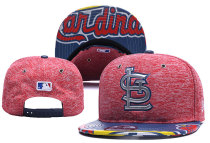 MLB St.Louis Cardinals Red Snapback Hats--YD