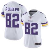 Womens NFL Minnesota Vikings #82 Rudolph White Jersey