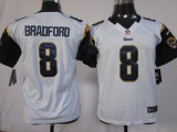 Kids Nike Rams #8 Sam Bradford White Jersey