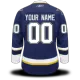 Blues Blue #00 Your Name Premier Third Custom NHL Jersey