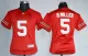 Ladies Braxton Miller 5 Red