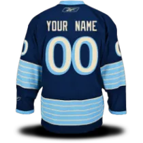 Blue Penguins #00 Your Name 2011 Winter Classic Edge Custom NHL Jersey