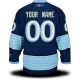 Blue Penguins #00 Your Name 2011 Winter Classic Edge Custom NHL Jersey