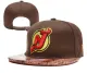 NHL New Jersey Devils Brown Snapback Hats--YD