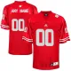 Mens Wisconsin Badgers Customized College Football Jersey - Red