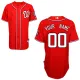 Alternate Personalized 2011 Cool Base MLB Red Washington Nationals Jersey