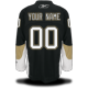 Black Pittsburgh Penguins #00 Your Name Home Premier Custom NHL Jersey