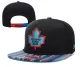 NHL Toronto Maple Leafs Black Snapback Hats---YD