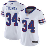 Womens Buffalo Bills #34 Thomas White Jersey