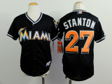 MLB Seattle Mariners #27 Stanton Black Youth Jersey