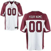 Nike Arizona Cardinals Customized Game NFL Jersey in White