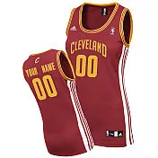 Red Cavaliers Custom Road Women NBA Jersey