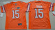 Youth Florida Gators Tim Tebow 15 College Football Jersey Orange