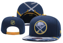 NHL Buffalo Sabres Blue Snapback Hats--YD
