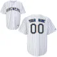 White Jersey, Youth Milwaukee Brewers Personalized Home MLB Jersey