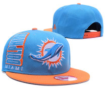 NFL Miami Dolphins Snapback Hats--GS